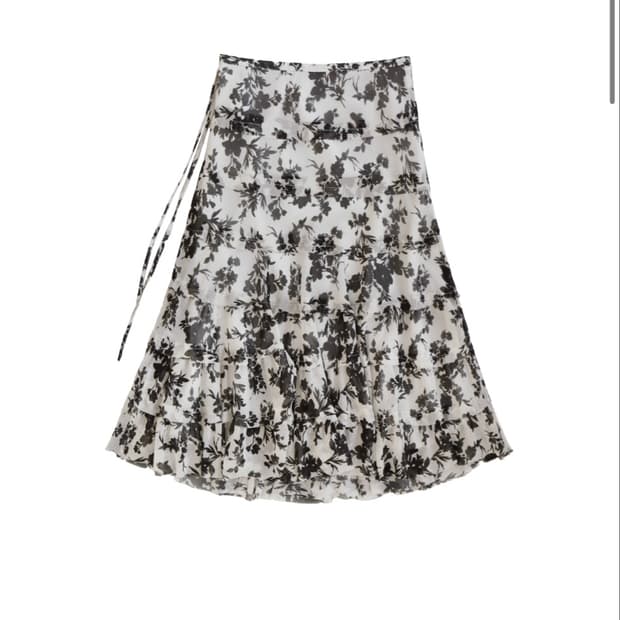구해요) 콜로신스 NORA SHIMMERING SKIRT ORCHID