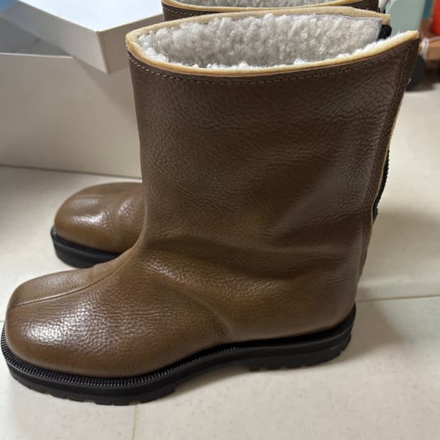 마르지엘라 앵클 부츠 37 