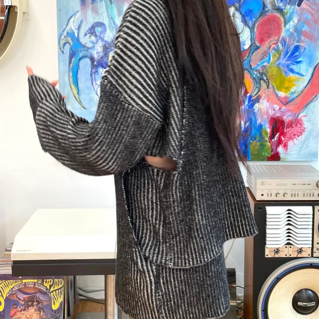 [XL] 엘리엇에밀 집업 니트