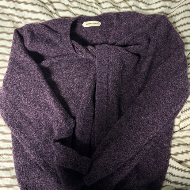 나마체코 노티드 가디건 