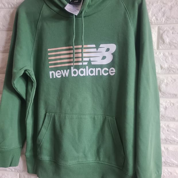 뉴발란스 그린색 후드티(55-66)