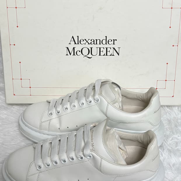 알렉산더 맥퀸 오버솔 스니커즈 신발 (39)
