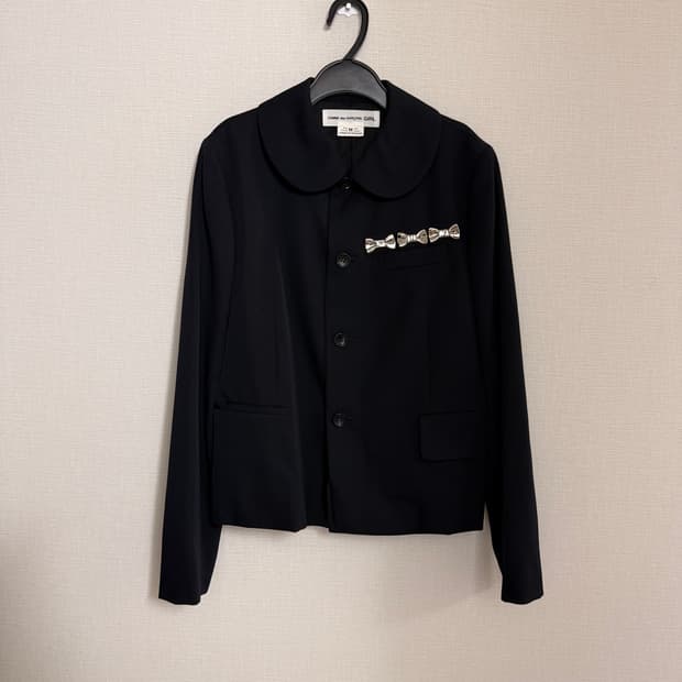 [M] 꼼데가르송 자켓 + 스커트 셋업