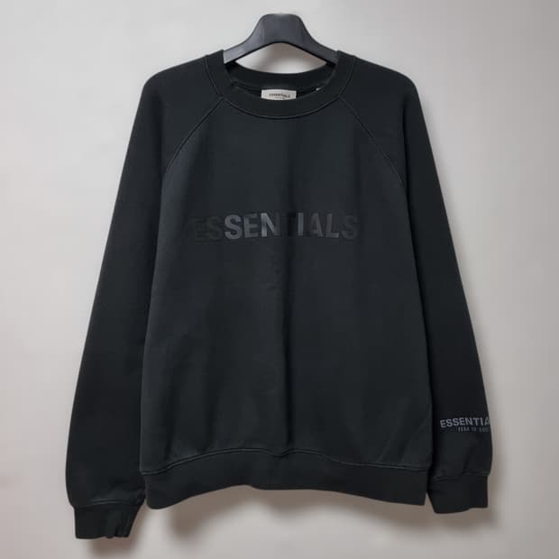 피어오브갓 에센셜 기모 맨투맨 100