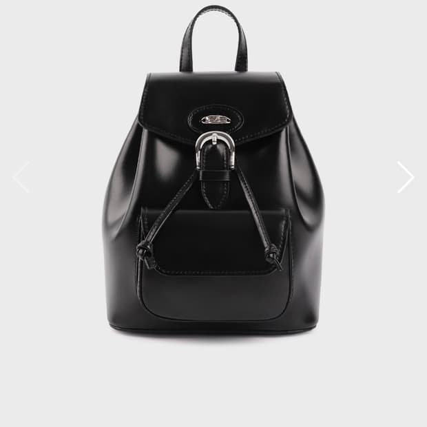 파베아Pavea Nute Buckle Backpack Mini Black