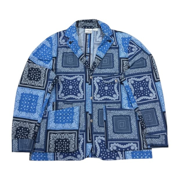 그라미치 페이즐리 반다나 자켓 블루 M