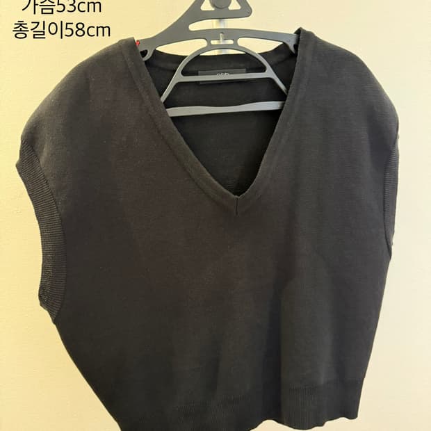 ORR 루즈 니트 조끼