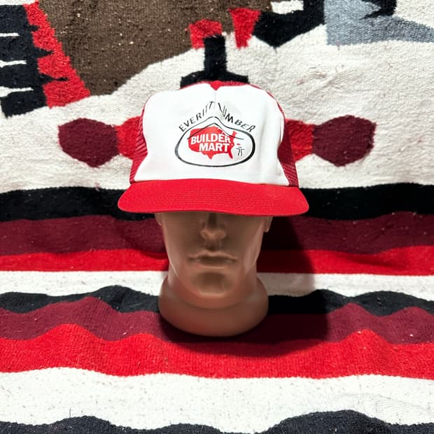 [빈티지] •Vintage USA Mart Trucker Cap.11