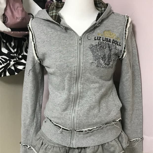 리즈리사 후드집업/치마