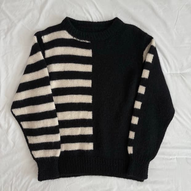 striped sweater 스트라이프 니트