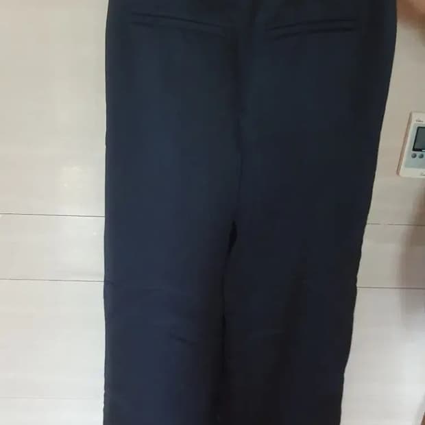 김서룡 네이비 와이드 슬렉스(새상품)