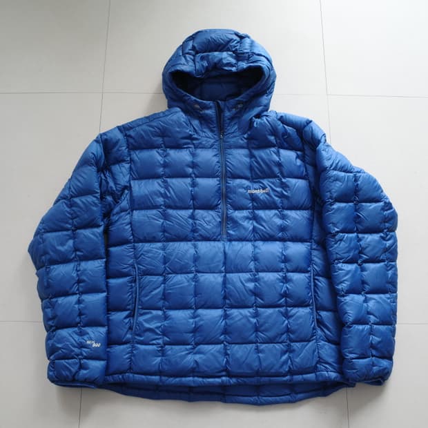 몽벨 EX900 경량 다운 아노락 블루 XL