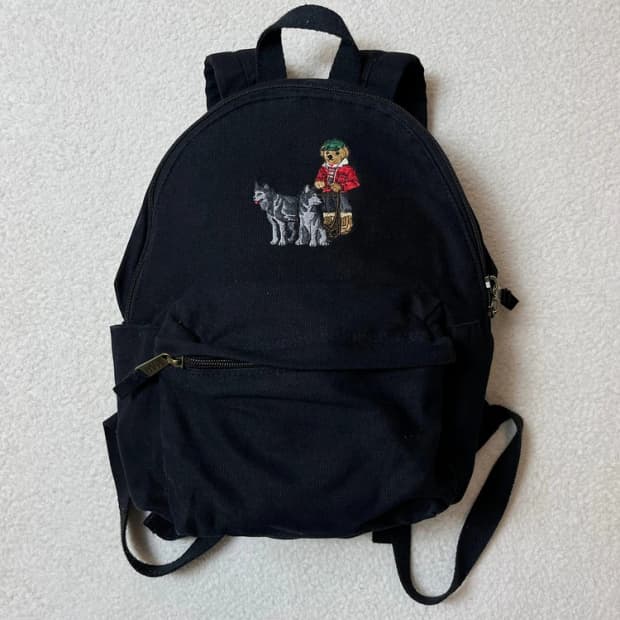 폴로 랄프로렌 베어 캔버스 미니 백팩 A1670