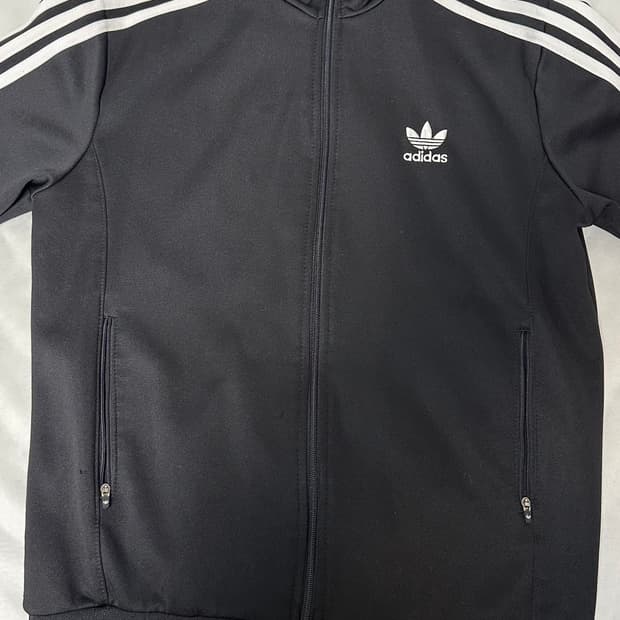 Adidas Black Firebird Fluff Jersey