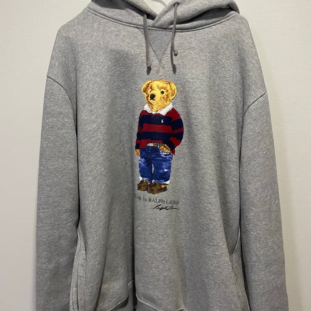 폴로 베어 곰돌이 후드 L 