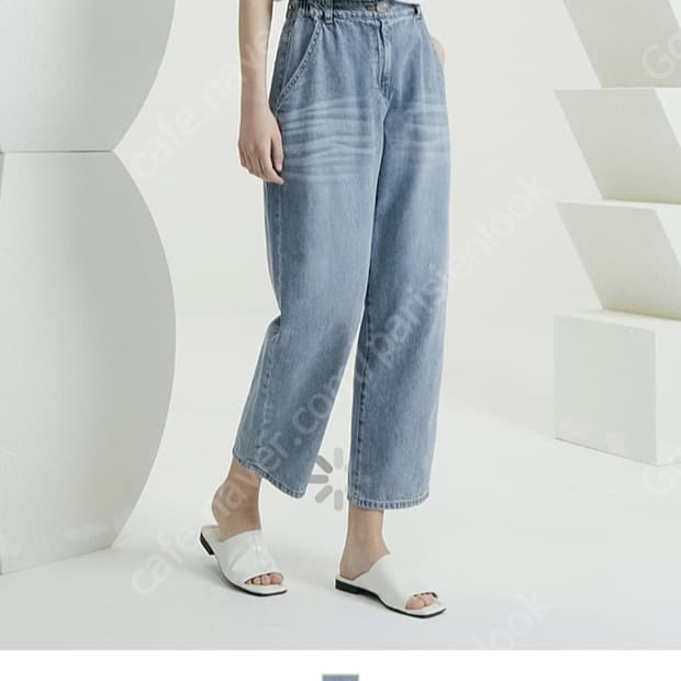 타임TIME 밴딩 청바지