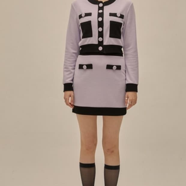 러브이즈트루 니트 투피스 새상품 (미연 착용)