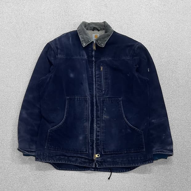 칼하트 Carhartt 쉐르파 워크 자켓 네이비