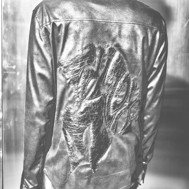 (MPH) MPH helm logo patchwork blk shirt