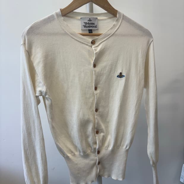 90‘s 비비안웨스트우드 크림 가디건