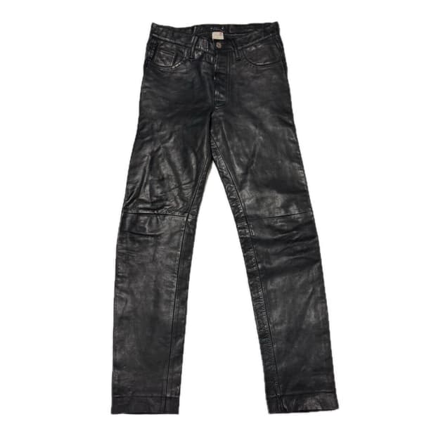 agnes b homme 90s cowhide trouser