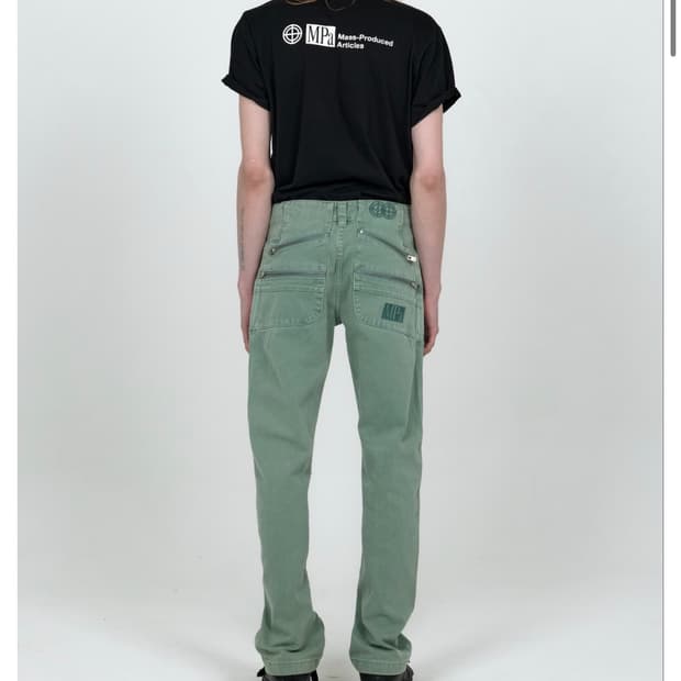 플리스틱프로덕트 MPa SPLIT POCKETPANTS (EMERALD)