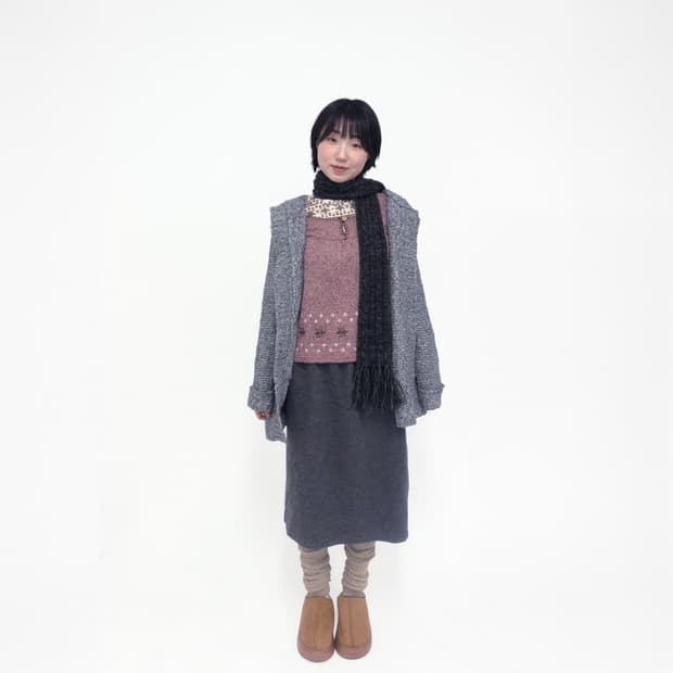 아오이 눈꽃 패턴 SET