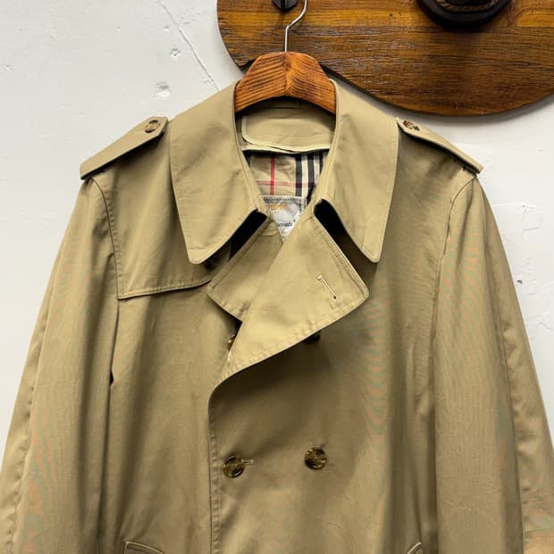 London Fog Maincoats Double-Breasted Tre