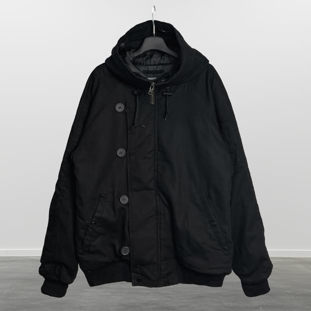 SUGGESTION 후드 집업 자켓