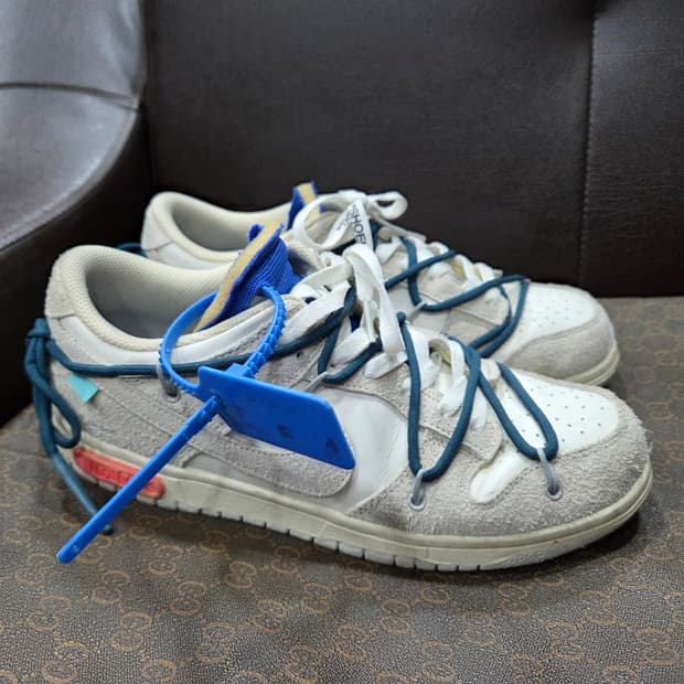 나이키 오프화이트 덩크로우