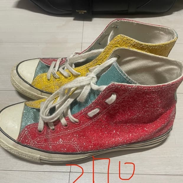 jw앤더슨 글리터 컨버스 270