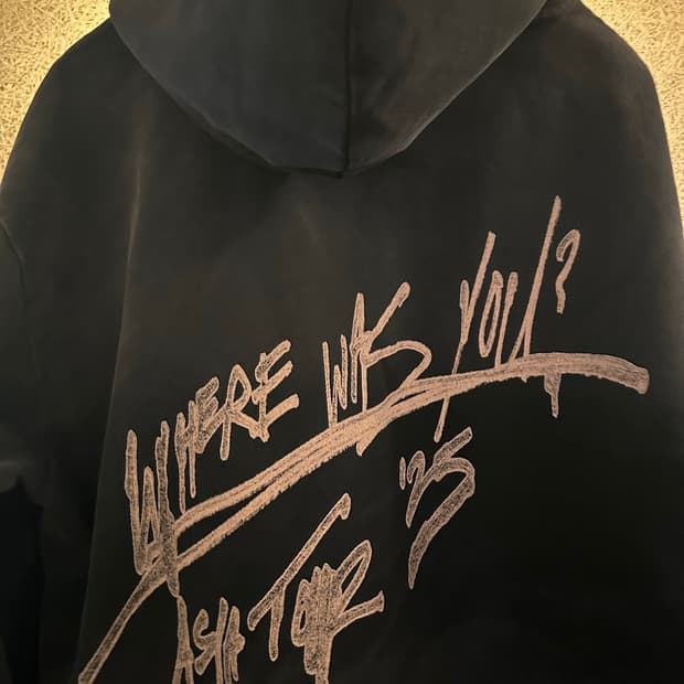 트래비스 스캇 내한 한정 후드 xl