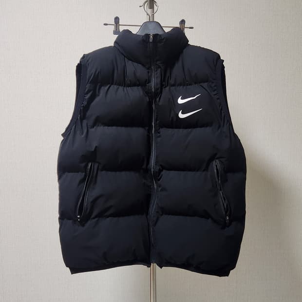 나이키 더블 스우시 온볼패딩 조끼  2XL