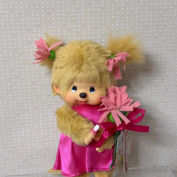 핑크 꽃 몬치치