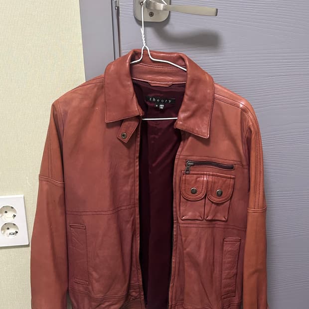 theory 띠어리 양가죽 빈티지 레더자켓