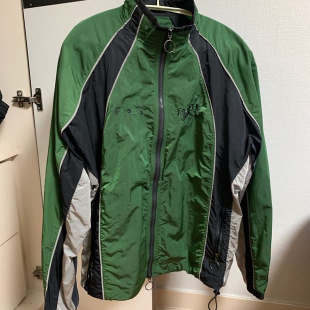 (L) 조던 x 오프화이트 트랙탑 포레스트 그린