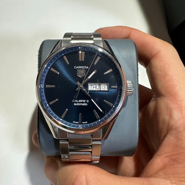 태그호이어 까레라 칼리버5 오토매틱