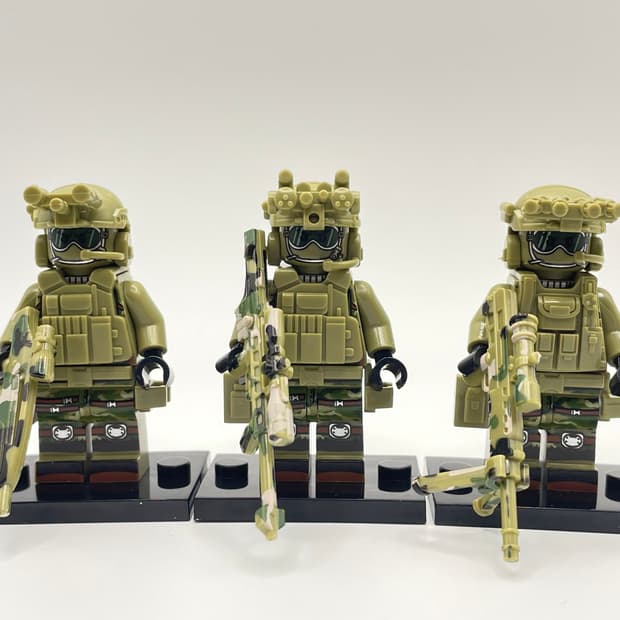 밀리터리 피규어 3종