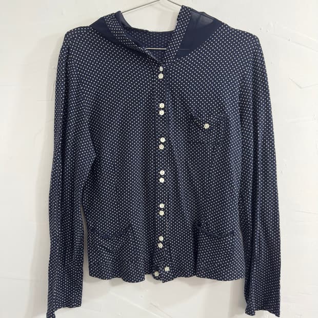Apex japan dot design cardigan