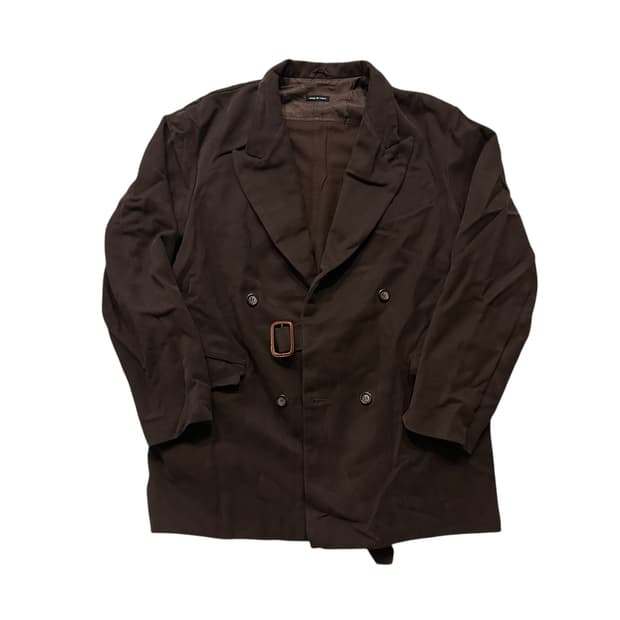 80s 아르마니 Emporio Armani 더블 브레스티드 자켓