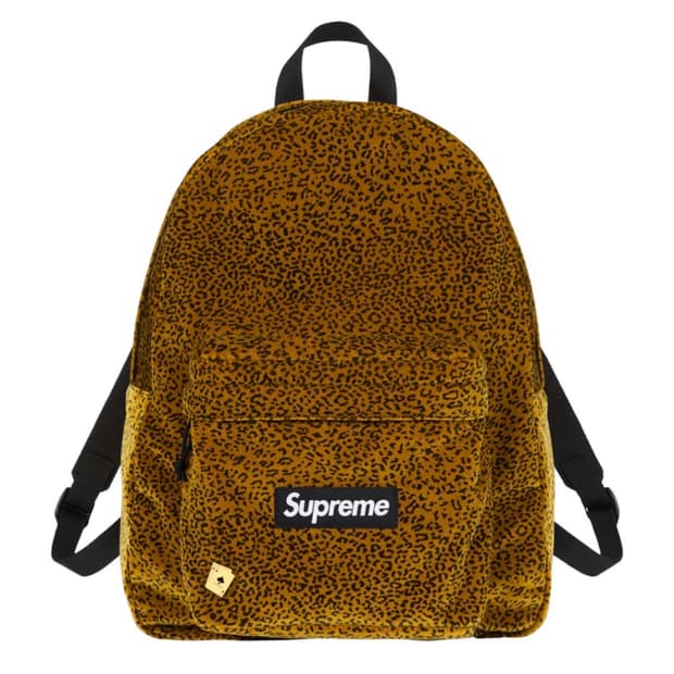 슈프림 레오파드 호피 백팩 가방