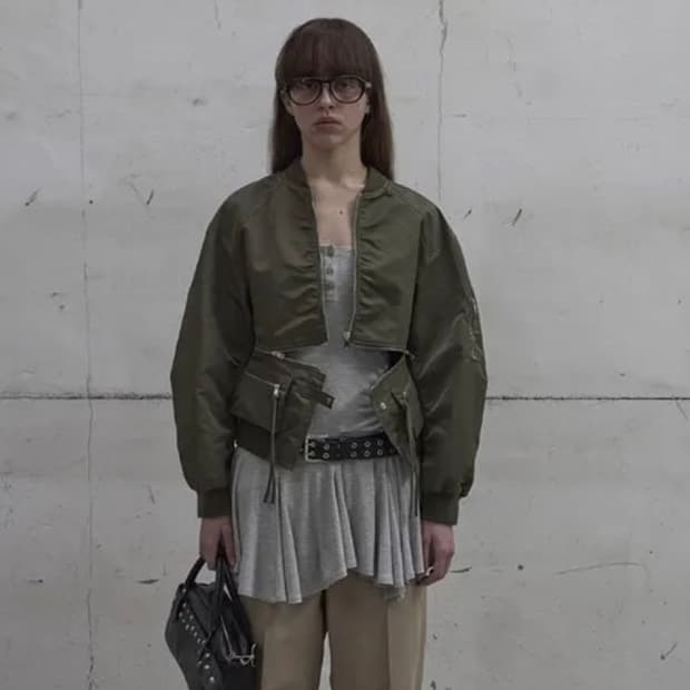 lcdc 항공점퍼 카키