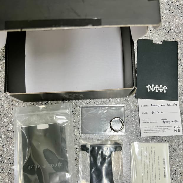 [us10.5] 크롬하츠 이터니티 바인 밴드 링