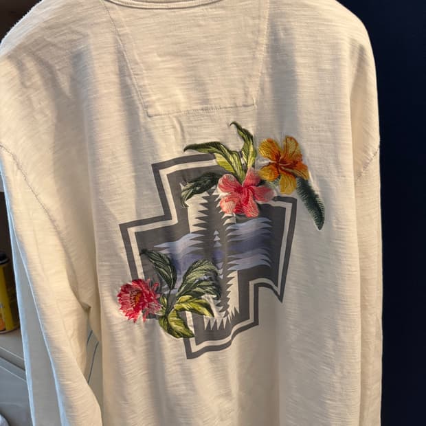 토미 바하마 Aloha Harding Long-Sleeve Lux T-S