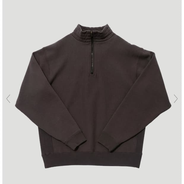 25FW 캡틴선샤인 지퍼 하이넥 풀오버