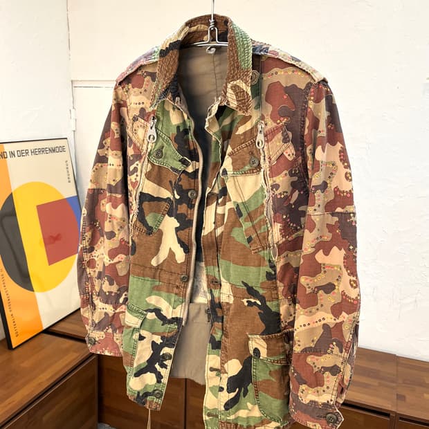 미하라 야스히로 도킹 밀리터리 자켓