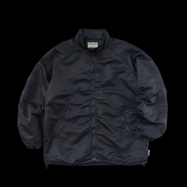 알프레드 IRON CROSS NYLON JACKET/BLACK