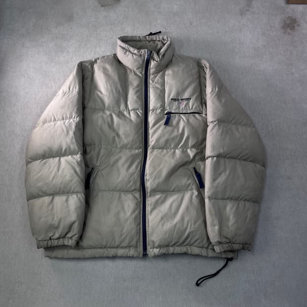 105 폴로랄프로렌 스포츠 덕다운 성조기 패딩