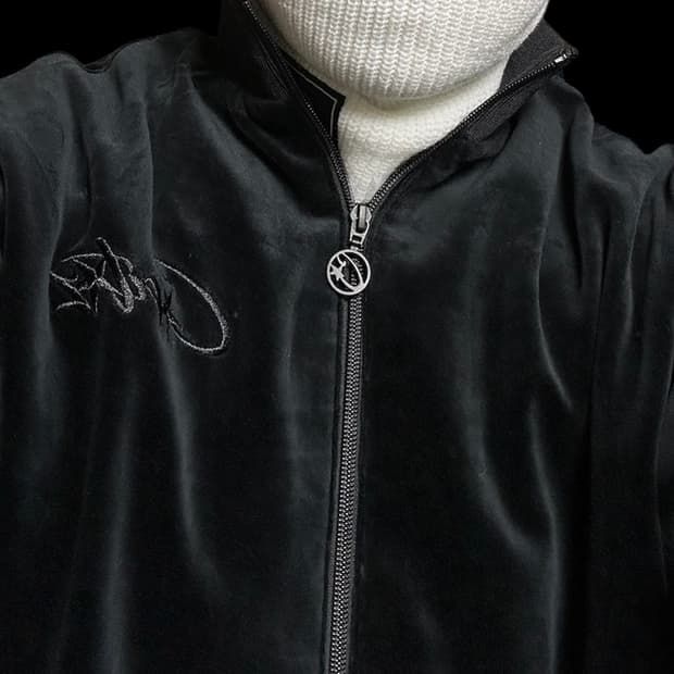 Corteiz  VVS Velour Jacket Triple Black 