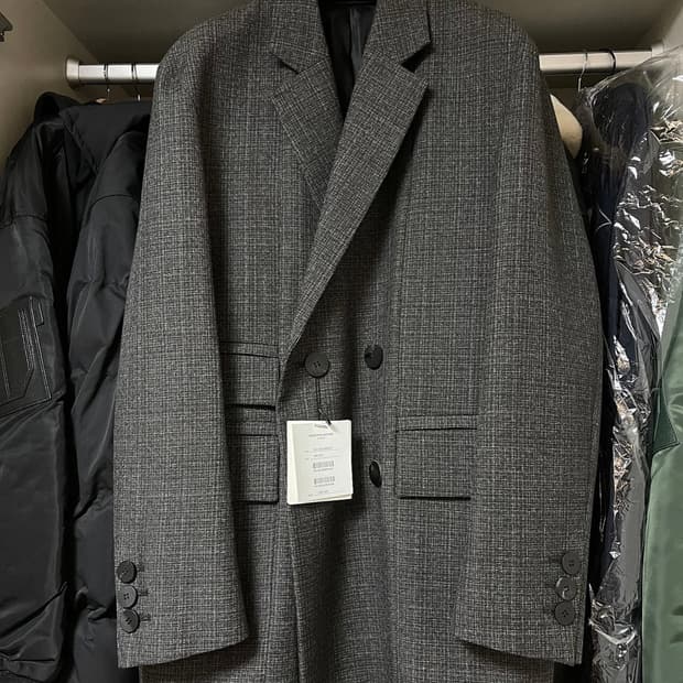 [48/50]우영미 21fw 더블 그레이 셋업